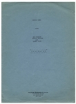 The Three Stooges Signed Contract From 1943 With Their Manager Harry Romm -- With Curly's Signature